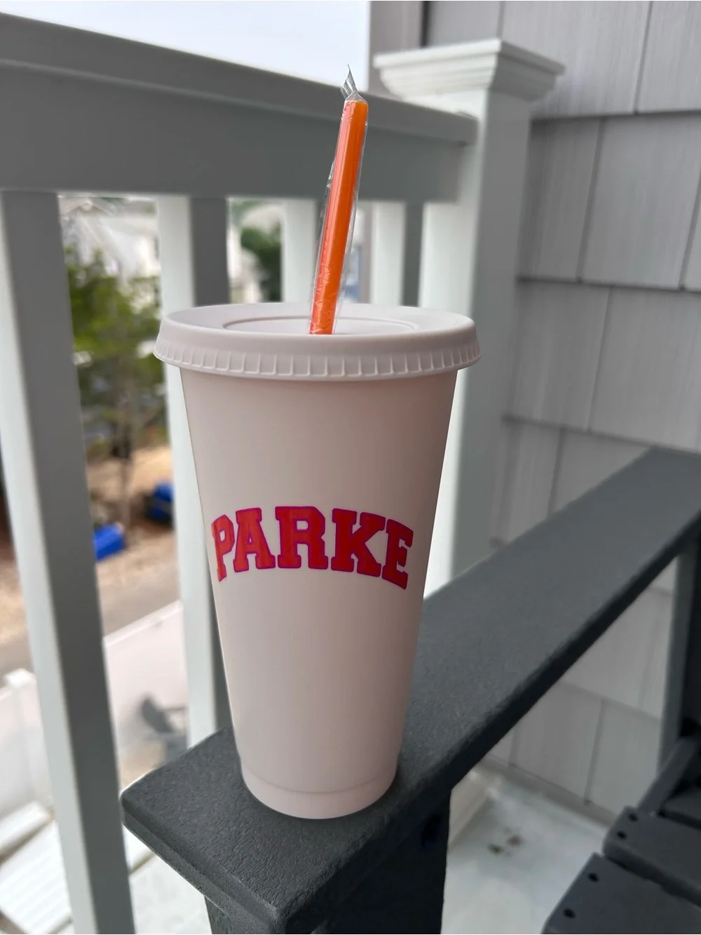 NEW Dunkin’ x Parke Collab White Cup Tumbler